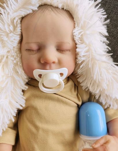 19 Inches 48cm That Looks Real Baby Doll Lifelike Silicone Vinyl Newborn Soft Doll Toddlers (FREE POSTAGE)