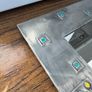 Handcrafted Pewter Square Mirror Image 6