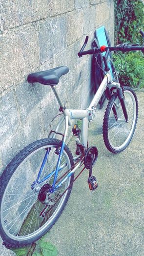 Fold away mountain bike