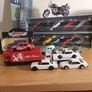 Assortment of diecast, primarily hot wheels premium, but includes a bike and lledo Image 2