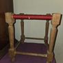 Mid Century Wooden Footstool Image 3