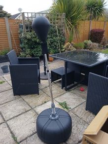 punch ball with stand. New in box.