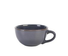 Genware rustic blue cappuccino mug x 5