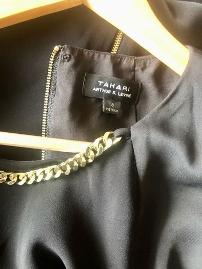Beautiful black shift dress from Arthur s Levine designer