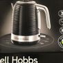 Black  Kettle and Toaster and Microwave Set Image 4