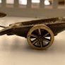 Mid Century Brass Horse & Cart Ornament Image 3