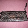 Bay black/silver clutch zip buckle bag + Purse Image 4