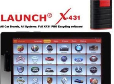 Launch X431 PRO Car / Van /Bike Diagnostics Tool