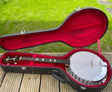 Vintage 4-String Tenor Banjo - Made in GDR (East Germany)