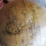Rare, Large Vintage Globe Italian Paravia Image 4