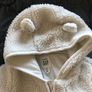 Baby 9-12 GAP Fleece Pramsuit and Converse Booties Image 3