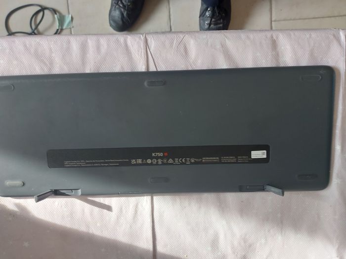 Logitech Wireless Solar Keyboard K750, excellent cosmetic condition, without  tiny Logitech Unifying receiver