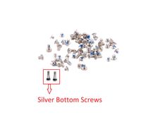 For iPhone 7 Plus Full Complete Screw Set Repair Fix With 2 Silver Bottom Screws - FHT26IPFC