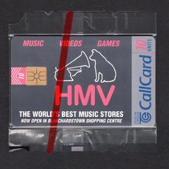 1996 Ireland 10 unit H.M.V Music and Panorama Holidays (Gemplus GEM1) Call Card Mint in packaging. Telecom Eireann card number 1145.