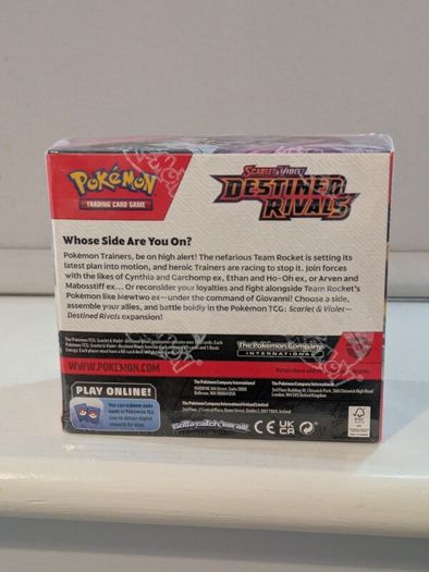 Pokemon Destined Rivals Booster Box + ETB