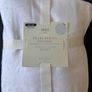 Marks and Spencer White Jacquard Duvet Cover King Bedding Set Image 3