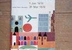 BOAC Timetable Jan to March 1970