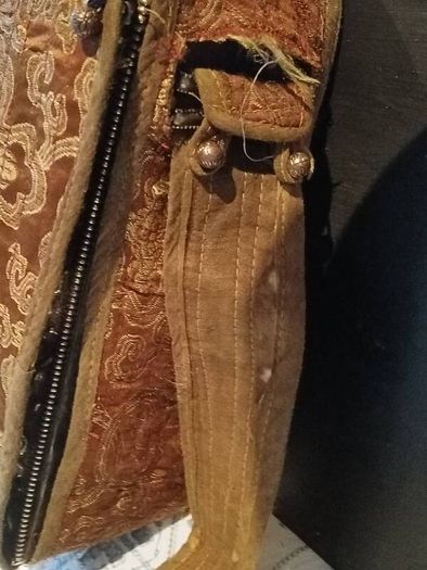 Large Silver Early 19th Century Gua with A Tsatsa of Green Tara