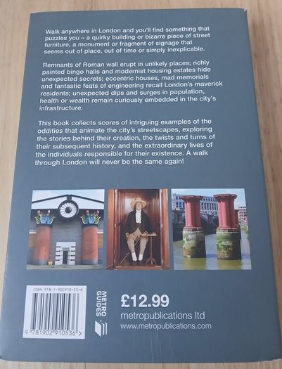 London's Oddities by Vicky Wilson Metro Publications 2018