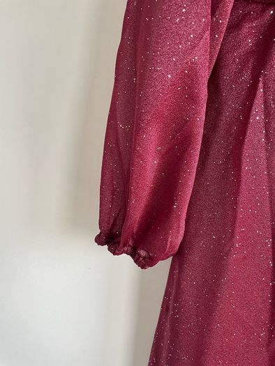 Ever Pretty stunning occasion evening dress burgundy plus size fully lined
