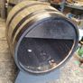 Oak barrel dog kennel Image 3