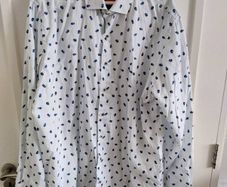 Dario Beltran designer cotton shirt size 18 or XXL in very good condition with no issues RRP 65 euro FREE STANDARD POSTAGE INCLUDED