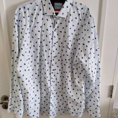 Dario Beltran designer cotton shirt size 18 or XXL in very good condition with no issues RRP 65 euro FREE STANDARD POSTAGE INCLUDED