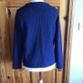 Gerry Weber Ladies Navy and Black Long Sleeve Top Size 12 Including Postage Image 3