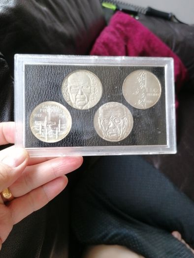 UNC 1967-71 Finland Silver 10 Markkaa Coins