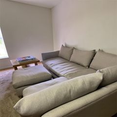 Grey corner sofa set L shaped