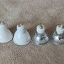 2 Brand New x2 Wall/Ceiling Adjustable Spot Lights Black Nickel Woodie's + 4 Halogen & LED bulbs Image 3