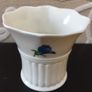 Small Belleek Violets Vase Image 4
