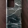 Noir Origin - Black Marble Samsung Galaxy S20 Ultra 4G / 5G Case Image 2