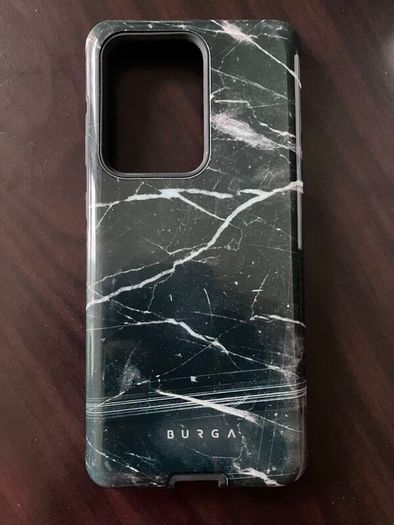 Noir Origin - Black Marble Samsung Galaxy S20 Ultra 4G / 5G Case