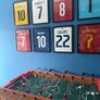 Kids football jersey picture frames Image 4