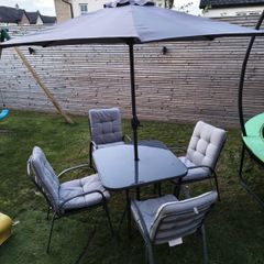 Garden table and chairs
