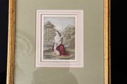 Antique Victorian Le Blond &amp; Co. Print - "The Lyre" (c. 1855) Framed