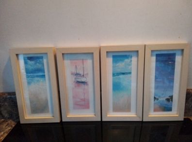 Set of Four Seascape Prints