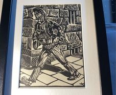 woodblock   Harry Kernoff, RHA (1900 1974 unsigned