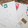 USA United States 12 Used Envelopes with Stamps and 2 Loose 4 Cent Stamps Image 9