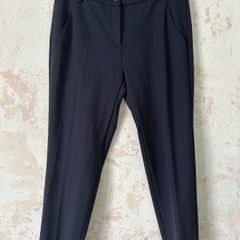Brax "Style Marons" Navy Casual Jersey Trousers BNWT Size UK 12 / EU 38