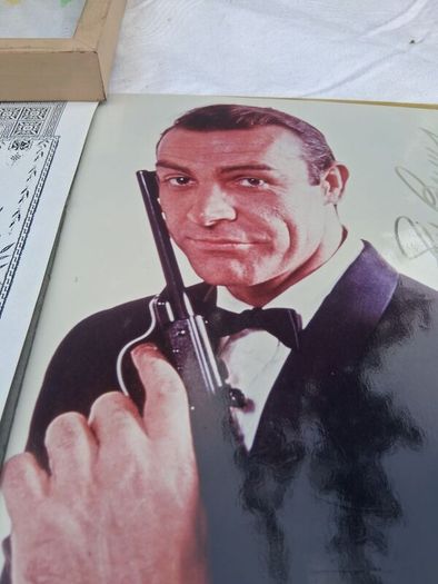 Sean Connery Signed photo(With C.O.A)