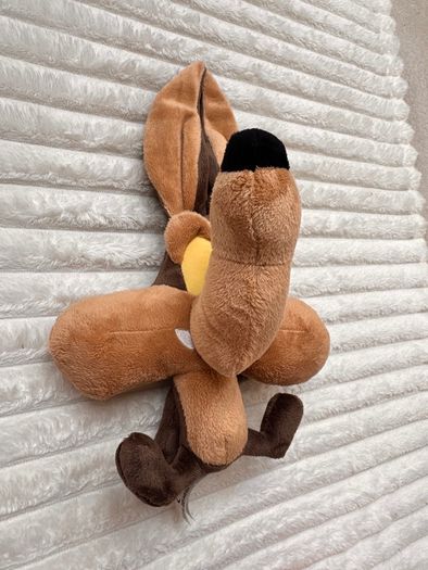 Vil Coyote Big Headz Looney Tunes TTC Global Plush Soft approx. 20 cm. (without ears) Used Please see photos