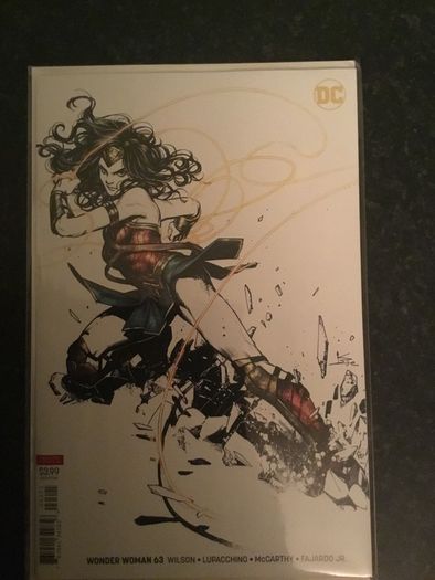 Wonder Woman #63 variant cover comic