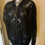 Black lace plus size bomber jacket size UK20 EU48 Postage included Image 2