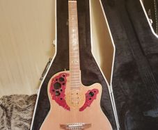 semi acoustic guitar