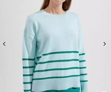 Hobbs Lilia Cotton Stripe Sweater