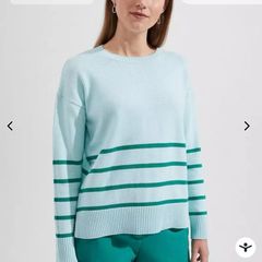 Hobbs Lilia Cotton Stripe Sweater