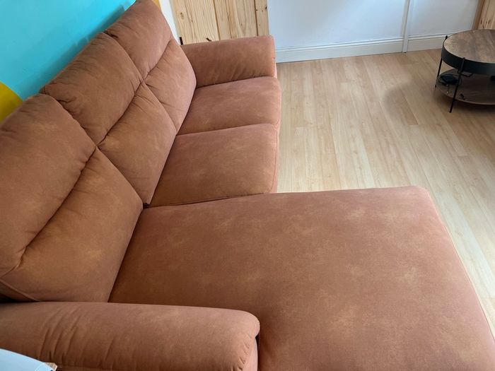 Corner Chaise Sofa with electrical recliner