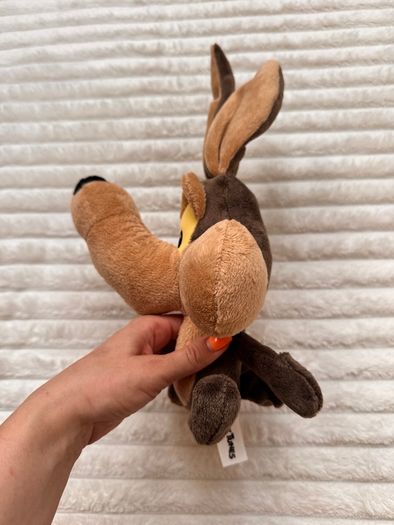 Vil Coyote Big Headz Looney Tunes TTC Global Plush Soft approx. 20 cm. (without ears) Used Please see photos